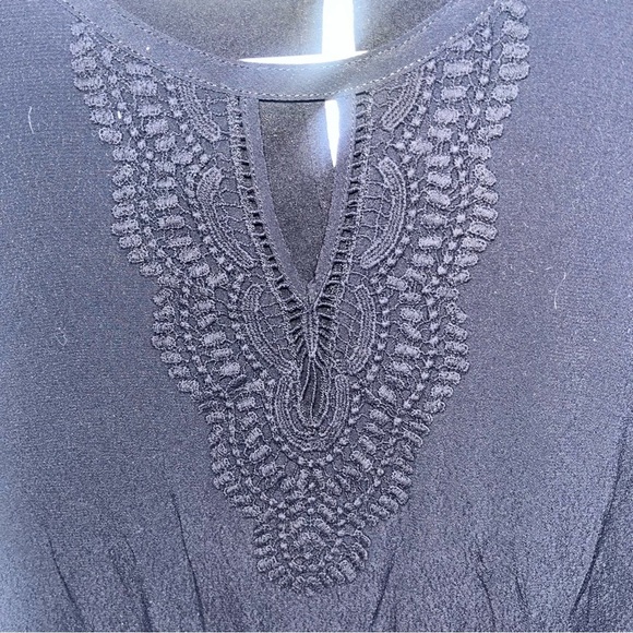 Grace elements black sleeveless top-b1081 - Picture 4 of 4